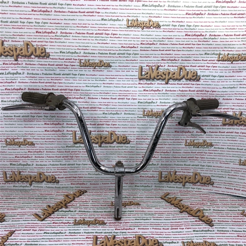 Manillar completo con ambas palancas, original Piaggio, stock de almacén para PIAGGIO 50 CIAO segunda serie ro 127478