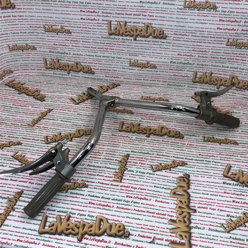 Manillar en V completo con palancas, original Piaggio, para PIAGGIO 50 CIAO primera serie, diámetro del tubo de dirección 22 mm