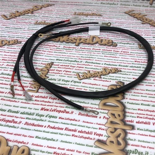 Original Piaggio Kabelbaum für Anlasserbatterie für VESPA 125 150 200 PX T5 mit Elektrostarter von 1981 bis 2013 ro 218820
