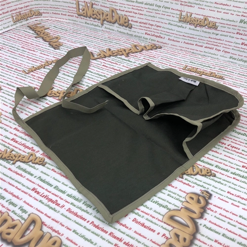 Sacoche souple pour Vespa VNA VNB VBA VBB Faro Basso en toile, produit artisanal italien à partir de 1946