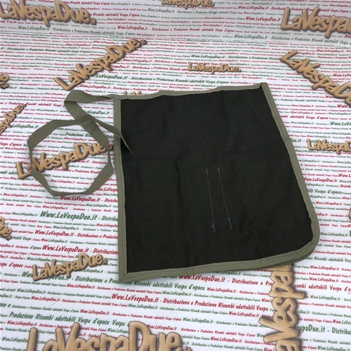 Sacoche souple pour Vespa VNA VNB VBA VBB Faro Basso en toile, produit artisanal italien à partir de 1946