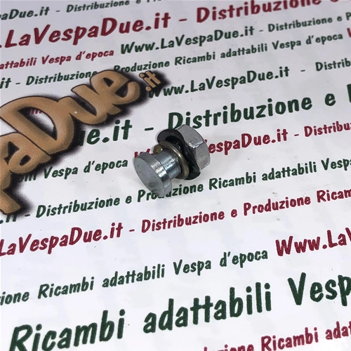 Bulloncino bullone completo di dado per levetta aria tirante starter per VESPA 50 90 125 N L R SPECIAL SS PRIMAVERA ET3 r.o. 078305 kit di montaggio