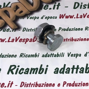Bulloncino bullone completo di dado per levetta aria tirante starter per VESPA 50 90 125 N L R SPECIAL SS PRIMAVERA ET3 r.o. 078305 kit di montaggio
