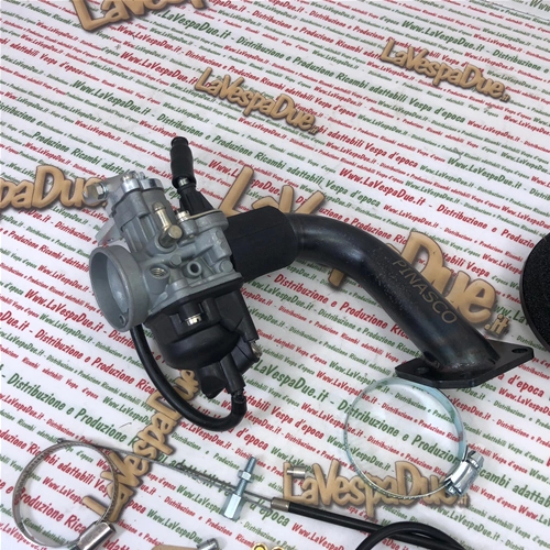 Vespa Faro Basso V30 VM VN VL VB carburetor kit PINASCO 26295023 fuel system Ø 22 125 150
