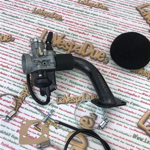 Vespa Faro Basso V30 VM VN VL VB carburetor kit PINASCO 26295023 fuel system Ø 22 125 150