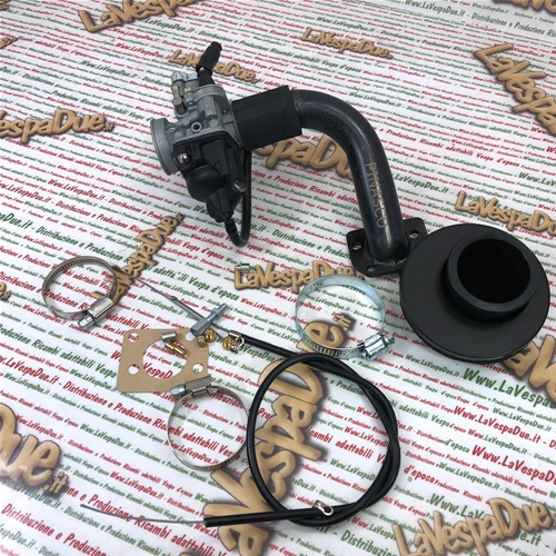 Vespa Faro Basso V30 VM VN VL VB carburetor kit PINASCO 26295023 fuel system Ø 22 125 150