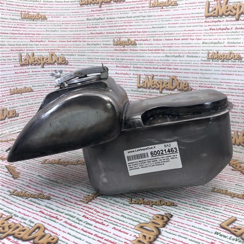 Réservoir d'essence grande capacité pour Vespa 125 6, Sei Giorni et Sport, compatible avec les modèles VM1T, VM2T, VU1T et VL1T de 1952 à 1955. ACMA STRUZZO HOFFMANN - Produit artisanal