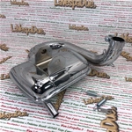 Marmitta espansione eleborata cromata SIP ROAD 2.0 24166300 per VESPA PX 80 125 150 PX PE TS VNA VBA SPRINT