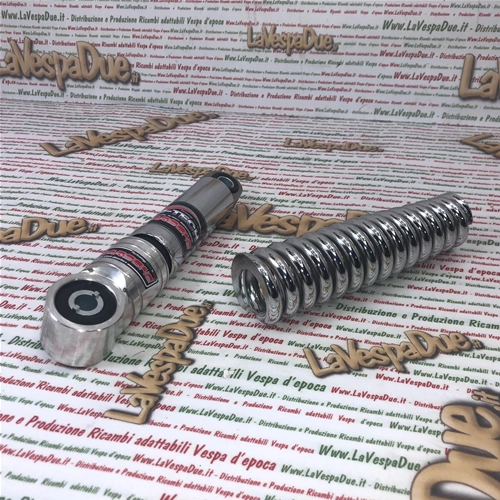 Kit de amortiguador delantero oleoneumático CARBONE HI-TECH con muelle reforzado de 155 mm de longitud para VESPA 125 150 VBB VNB VBA GL VN2T VNA VL1 VL2 VL3