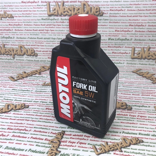 MOTUL FORK OIL EXPERT light SAE 5W 100% synthetic fork oil Hydraulic oil for all types of telescopic forks TECHNOSYNTHESE