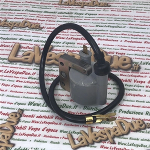 Bobina alta tensione esterna 0.80 OHM C/ST per VESPA 50 90 125 N L R SPECIAL PRIMAVERA ET3 APE P PIAGGIO SI CIAO GRILLO BRAVO r.o. 244114 132299 096013 114457 124830 152735 151931 143062