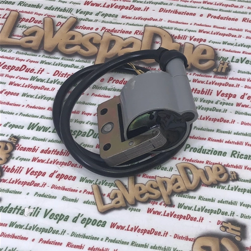 Bobina alta tensione esterna 0.80 OHM C/ST per VESPA 50 90 125 N L R SPECIAL PRIMAVERA ET3 APE P PIAGGIO SI CIAO GRILLO BRAVO r.o. 244114 132299 096013 114457 124830 152735 151931 143062