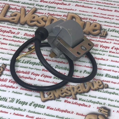 Bobina alta tensione esterna 0.80 OHM C/ST per VESPA 50 90 125 N L R SPECIAL PRIMAVERA ET3 APE P PIAGGIO SI CIAO GRILLO BRAVO r.o. 244114 132299 096013 114457 124830 152735 151931 143062