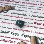 Luz indicadora verde con rosca y tuerca para cuerpo del faro y manillar, adaptable para VESPA VESPA 125 VM2T VN1T VN2T VNA VNB 150 VL3 VB1 VBA