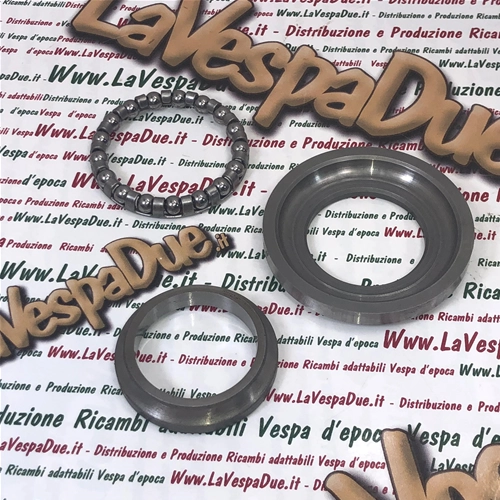 Kit de capuchon de direction inférieur pour Piaggio 50 125 150 200 VESPA FL FL2 HP PK XL RUSH PLURIMATIC PX PE COSA CL CLX COSA 2 GRANTURISMO ET2 FREE LIBERTY HEXAGON NRG SFERA SKIPPER VESPA ET2 ET4 ZIP GILERA TYPHOON RUNNER ro 56003R - 153024