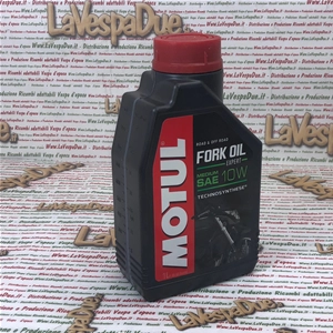 Aceite para horquillas MOTUL EXPERT MEDIUM SAE 10 W 100% sintético. Aceite hidráulico para todo tipo de horquillas telescópicas. TECHNOSYNTHESE