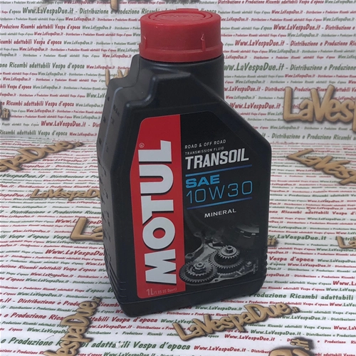MOTUL TRANSOIL 10W30 Mineralöl für Nasskupplungen, Getriebe, Motorölwechsel, 1 Liter