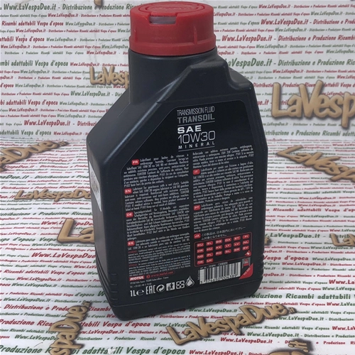 MOTUL TRANSOIL 10W30 Mineralöl für Nasskupplungen, Getriebe, Motorölwechsel, 1 Liter