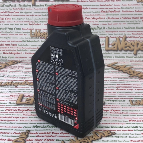 MOTUL TRANSOIL 10W30 Mineralöl für Nasskupplungen, Getriebe, Motorölwechsel, 1 Liter