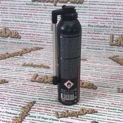 MOTUL TYRE REPAIR INFLATE AND REPAIRS VESPE tyre spray wheel repair 300 ml Instantly repairs and inflates tyres for all SCOOTERS