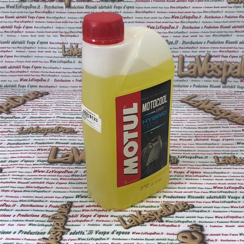 Refrigerante para radiador MOTUL MOTOCOOL EXPERT, 1 litro, listo para usar.