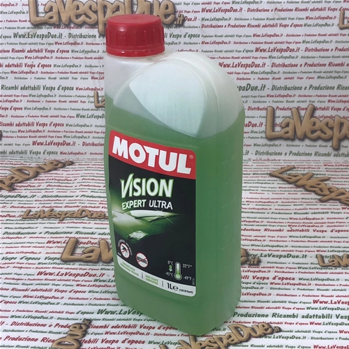 Líquido limpiaparabrisas concentrado MOTUL VISION EXPERT ULTRA apto para todos los sistemas de limpieza de parabrisas y faros, 1 litro, concentrado SUPER LIMPIADOR