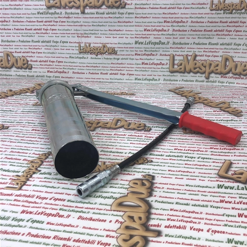 Bomba manual para cartuchos de grasa MOTUL LUBE, compatible con cartuchos de grasa Motul de 400 gramos.