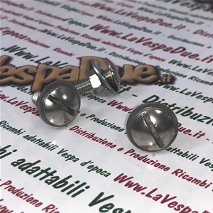 Edelstahlschraube mit Rundkopf zur Befestigung des Schutzblechs, komplett mit allem Zubehör für VESPA 50 NLR SPECIAL ET3 PRIMAVERA 125 150 160 180 200 VNA VNB VBB SPRINT SUPER GT GRT GL GS TS RALLY PX PE PK RO 014467 234195