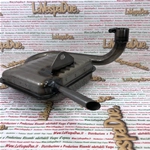 Enamelled muffler with IGM 3884S Italian product, old stock, for VESPA 125 150 SPRINT GT GTR VELOCE SUPER TS 10" wheels