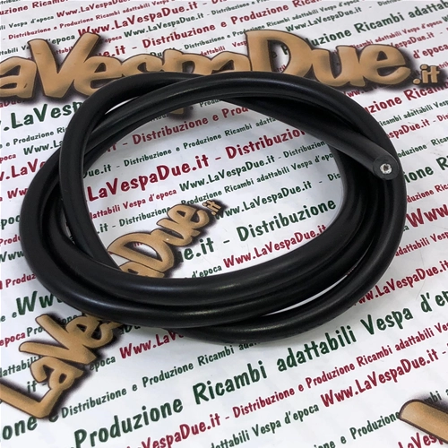 Câble d'allumage haute tension à double isolation, 5 mm², 100 cm de long pour Vespa Lambretta