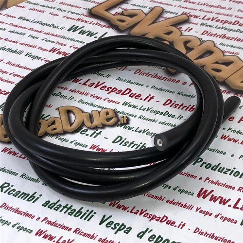 Câble d'allumage haute tension à double isolation, 5 mm², 100 cm de long pour Vespa Lambretta