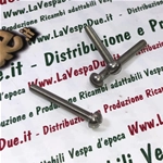 Vite con testa tonda bombata in acciaio inox 18/8 UNI 254 3 mm x 25 mm VESPA fissaggio clacson e applicazioni varie Prodotto Italiano fondo di magazzino