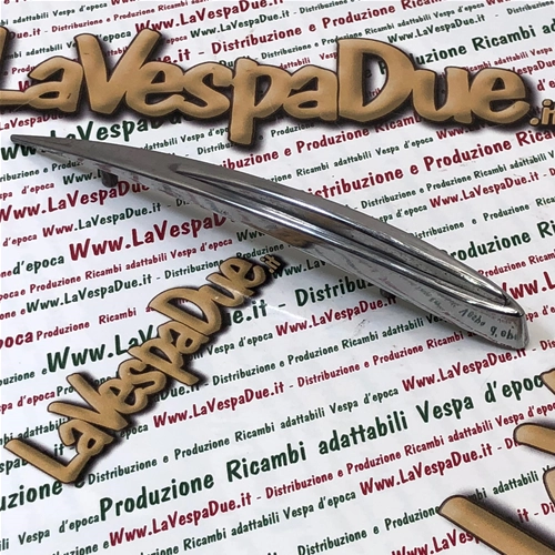 Écusson de garde-boue en aluminium fabriqué en Italie pour VESPA 50 NLRS 90 125 VMA ET3 PRIMAVERA VNB3 4 5 6 Super 150 VBA VBB Super GS VS5T