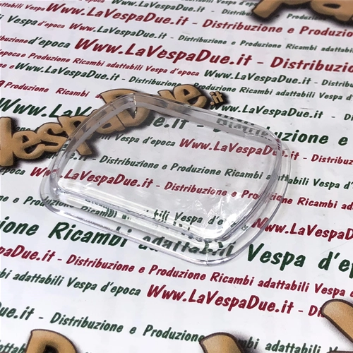 Compteur de vitesse en verre transparent avec lentille en plastique, fabriqué en Italie pour VESPA 125 V30T V31T V32T V33T VM VN VL STRUZZO ACMA HOFFMANN