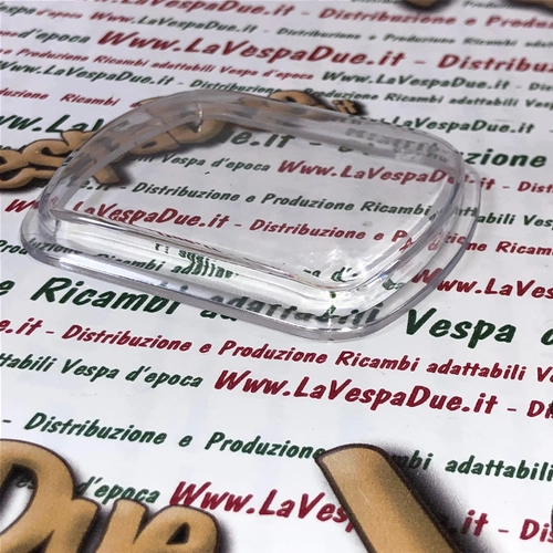 Compteur de vitesse en verre transparent avec lentille en plastique, fabriqué en Italie pour VESPA 125 V30T V31T V32T V33T VM VN VL STRUZZO ACMA HOFFMANN