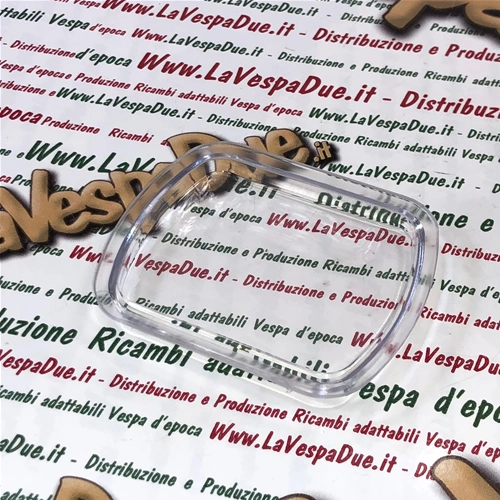 Compteur de vitesse en verre transparent avec lentille en plastique, fabriqué en Italie pour VESPA 125 V30T V31T V32T V33T VM VN VL STRUZZO ACMA HOFFMANN