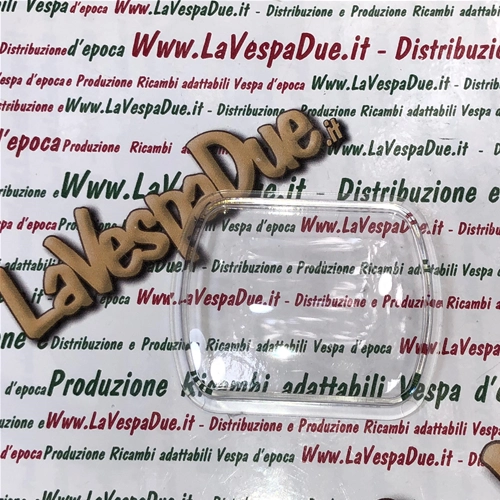 Compteur de vitesse en verre transparent avec lentille en plastique, fabriqué en Italie pour VESPA 125 V30T V31T V32T V33T VM VN VL STRUZZO ACMA HOFFMANN