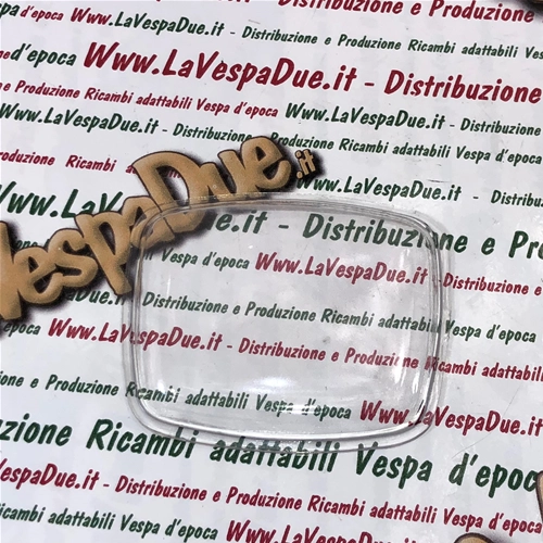 Kunststofflinse, transparenter Glastacho, hergestellt in Italien, für VESPA 125 VNA VNB ro 083202