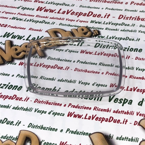 Kunststofflinse, transparenter Glastacho, hergestellt in Italien, für VESPA 125 VNA VNB ro 083202