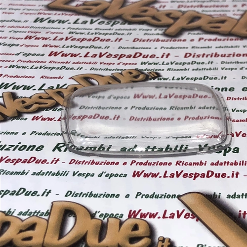 Kunststofflinse, transparenter Glastacho, hergestellt in Italien, für VESPA 125 VNA VNB ro 083202