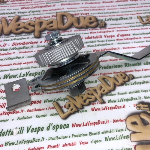 Ammortizzatore supplementare regolabile VESPA 125 V1 V15 VN VM VL V30 Faro Basso Cambio Bacchetta PRODOTTO ITALIANO
