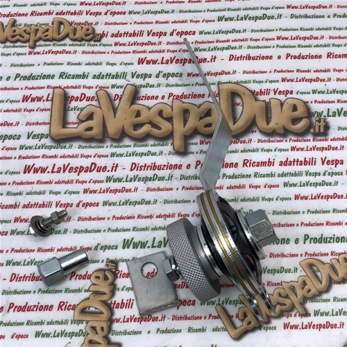 Ammortizzatore supplementare regolabile VESPA 125 V1 V15 VN VM VL V30 Faro Basso Cambio Bacchetta PRODOTTO ITALIANO