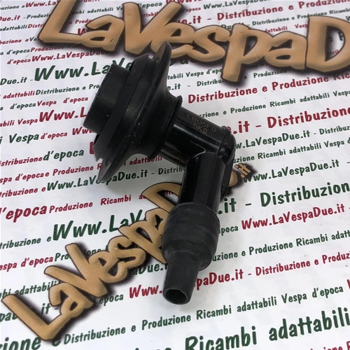 NGK LB05FG Zündkerzenstecker aus Phenolharz mit Widerstand und Schirmkappe für VESPA APE LAMBRETTA CIAO 5KOHM