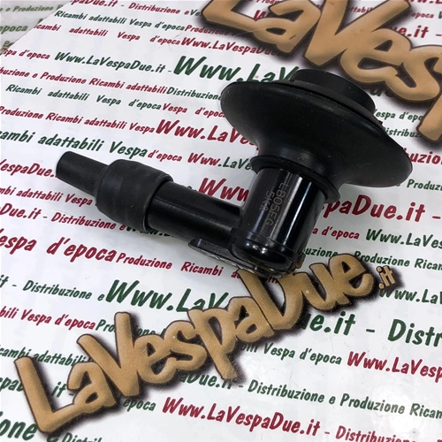 NGK LB05FG Zündkerzenstecker aus Phenolharz mit Widerstand und Schirmkappe für VESPA APE LAMBRETTA CIAO 5KOHM
