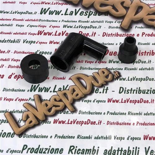 NGK LZEH spark plug cap in phenolic resin for spark plug without resistor for VESPA APE LAMBRETTA CIAO