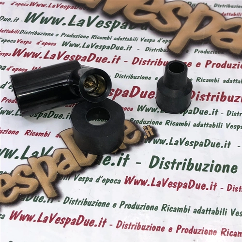 NGK LZEH spark plug cap in phenolic resin for spark plug without resistor for VESPA APE LAMBRETTA CIAO