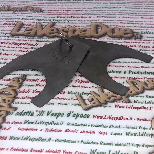 Fühlerlehre zur Prüfung des axialen Spiels der Getriebewellenräder für VESPA 50 80 125 150 200 NLR SPRINT VBB PX PE ARCOBALENO PK XL RUSH T5 FL FL2 HP N COSA