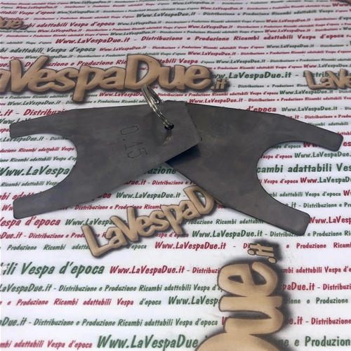 Fühlerlehre zur Prüfung des axialen Spiels der Getriebewellenräder für VESPA 50 80 125 150 200 NLR SPRINT VBB PX PE ARCOBALENO PK XL RUSH T5 FL FL2 HP N COSA
