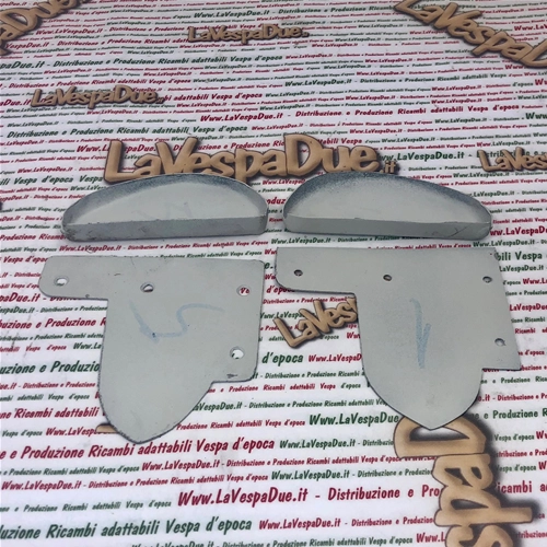 Pair of side indicator covers for APE 150 B AB1T AB2T AB3T AB4T from 1953 to 1956, handcrafted product