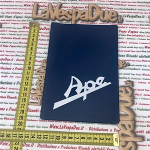 Vintage blauer Dokumentenhalter für PIAGGIO APE MP CAR FL FL2 FL3 P MIX TM P CALESSINO A1 A11 AB AC MAX DIESEL POKER P601 P703